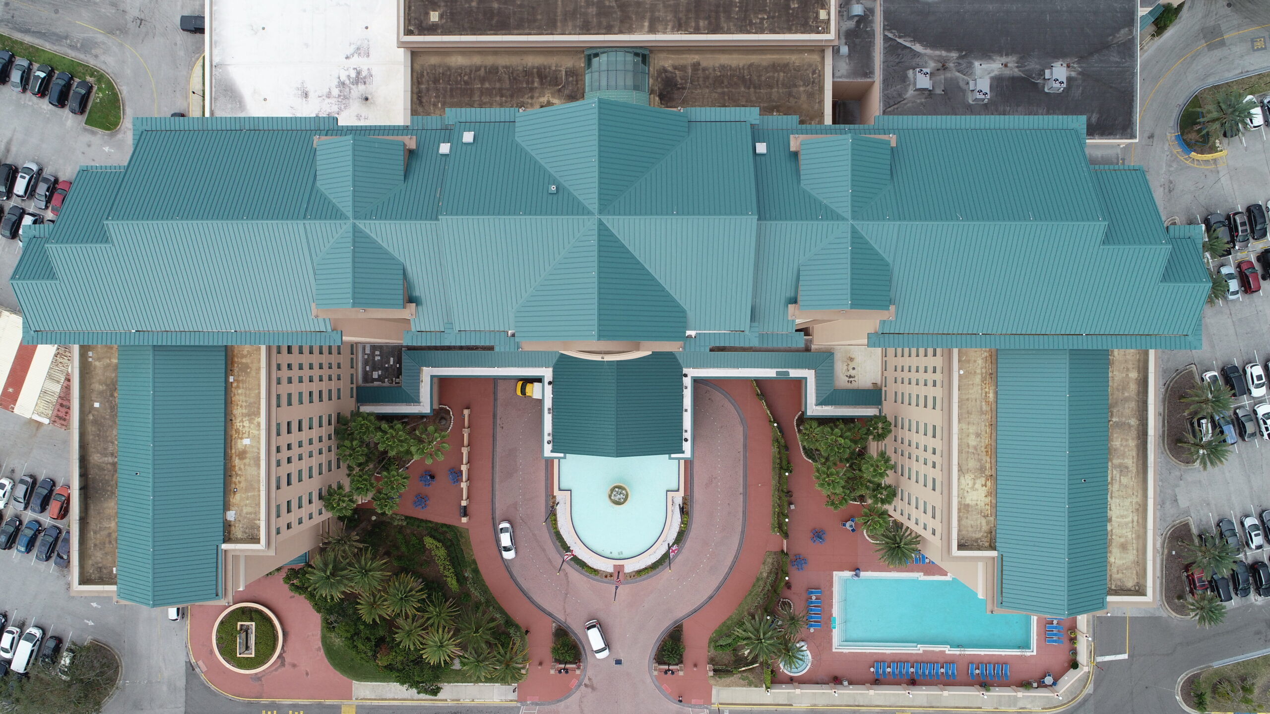 The Florida Hotel direct overhead